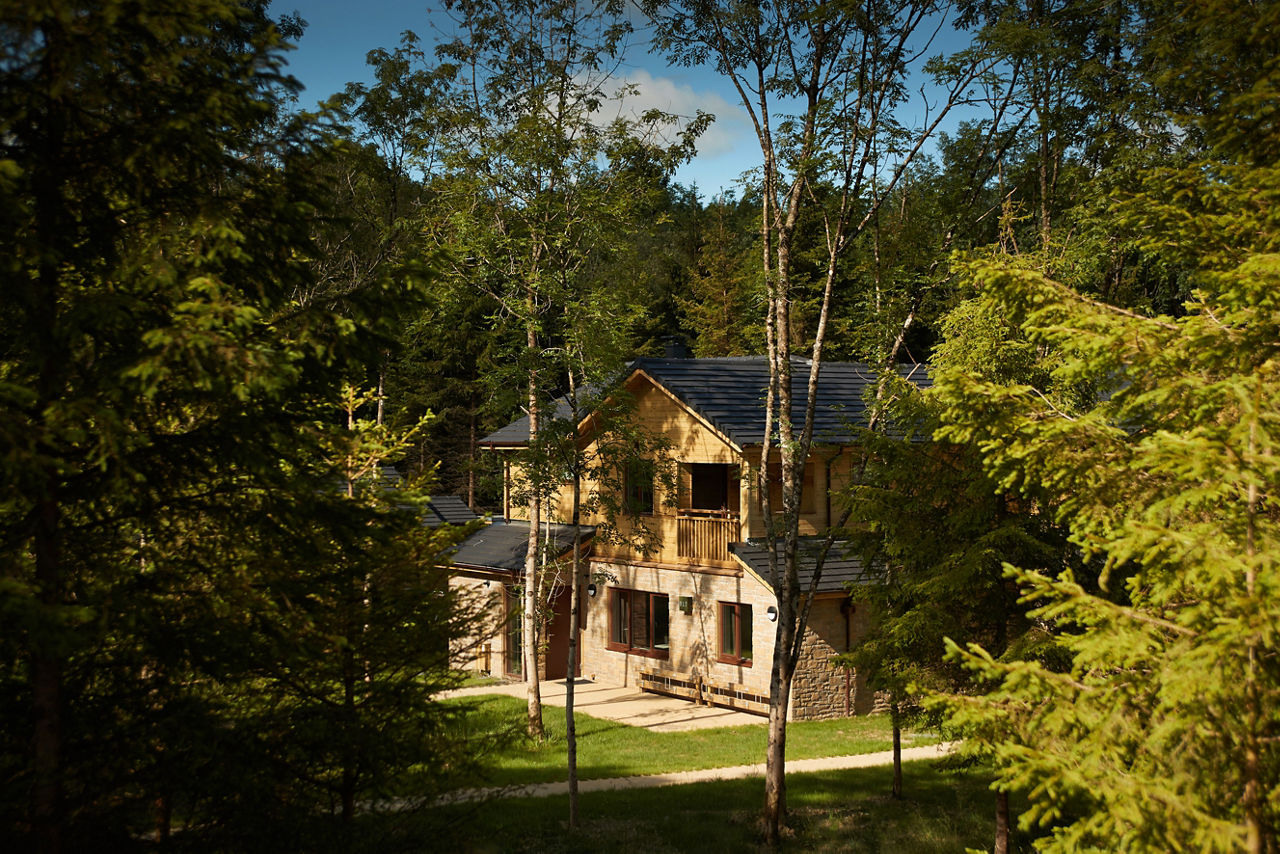 Executive lodge exterior 